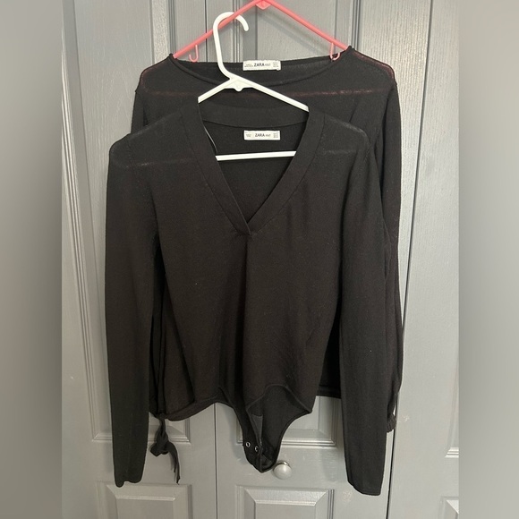 Bundle Zara women’s‎ black top - Picture 1 of 8